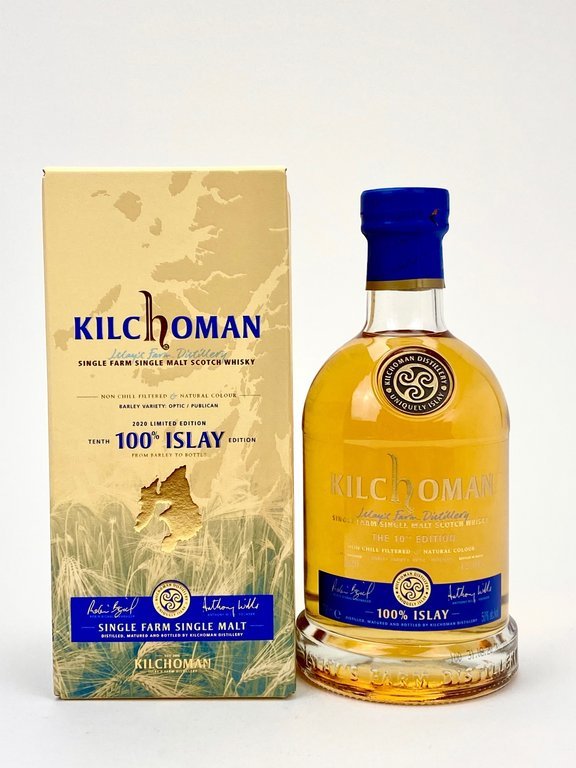 Kilchoman 100%  Islay Tenth Edition 2020